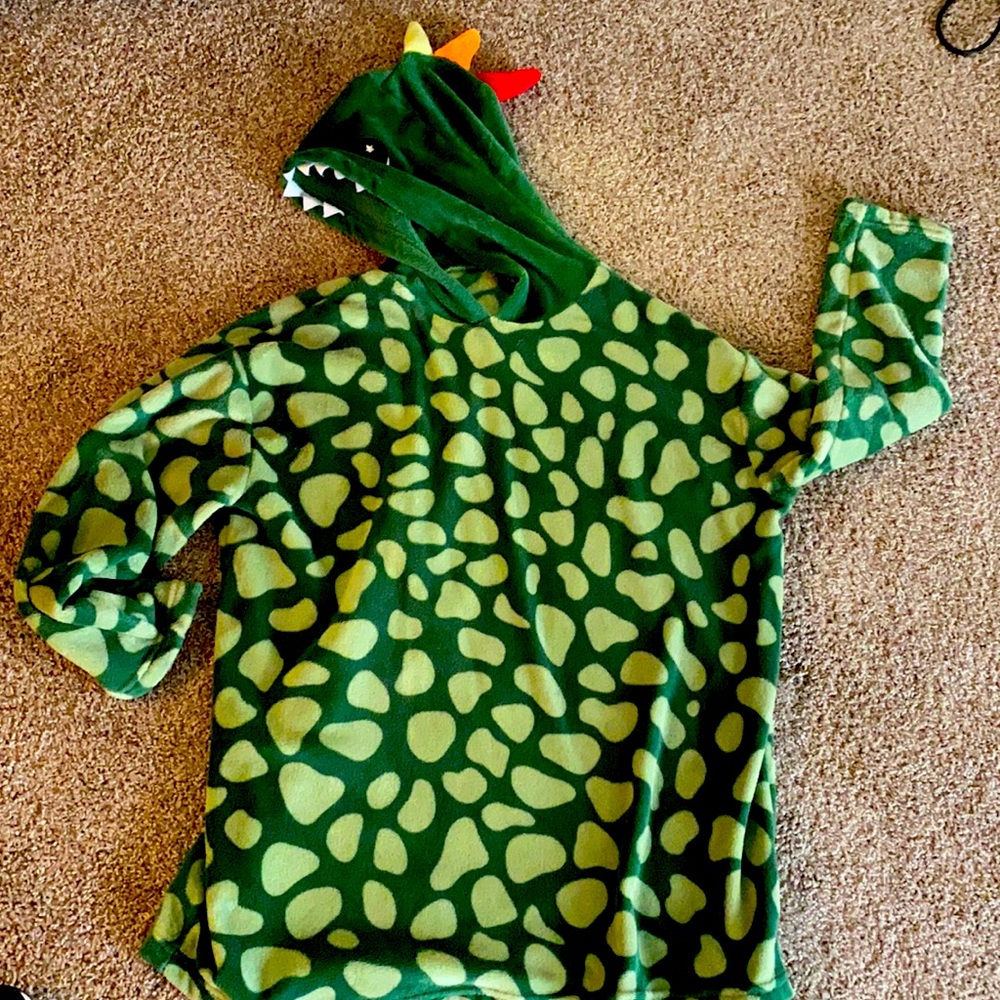 Unisex Dinosaur Hooded Blanket/Jammy Dress